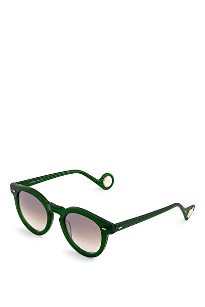 Eyepetizer Rupert O/O-18F Green Unisex Sunglasses