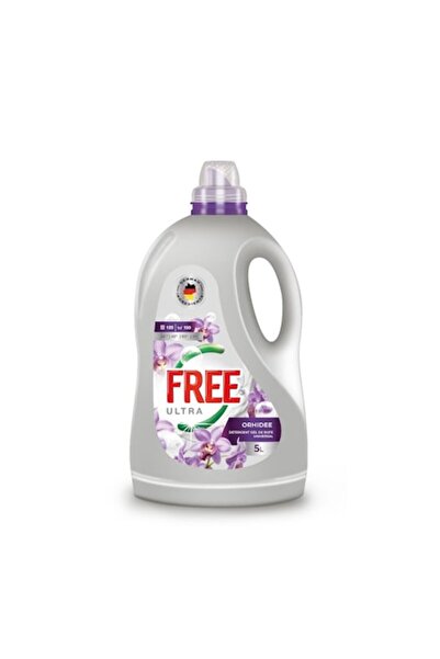Ultra Free Detergent gel lichid universal Orhidee, 125 Spalari Automate