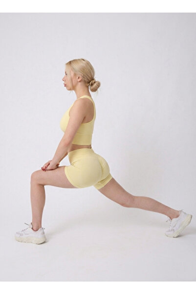 sisy Kalça Büzgülü Fitness Şortu