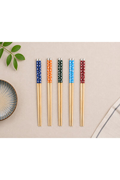KODAL Bambu Sushi Çubuğu Chopstick Seti 5 Çift
