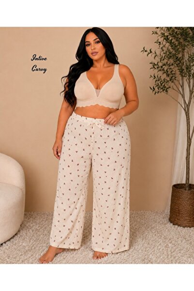 İntive Lingerie Интив Кърви Дишащи памучни летни панталони от муселинов плат ...