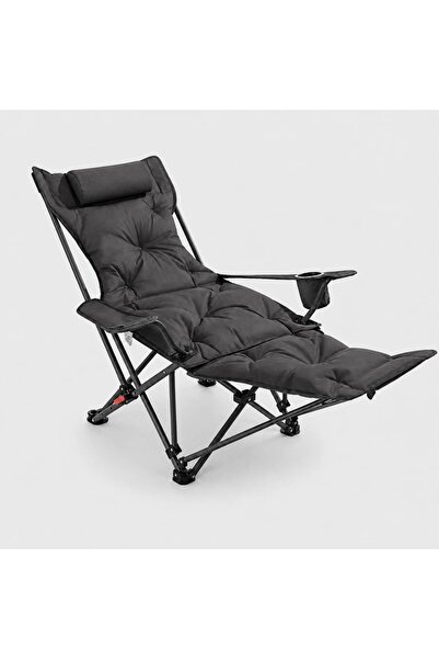 Genel Markalar MYClass Comfort Pro Ayarlanır Kamp Sandalyesi Siyah