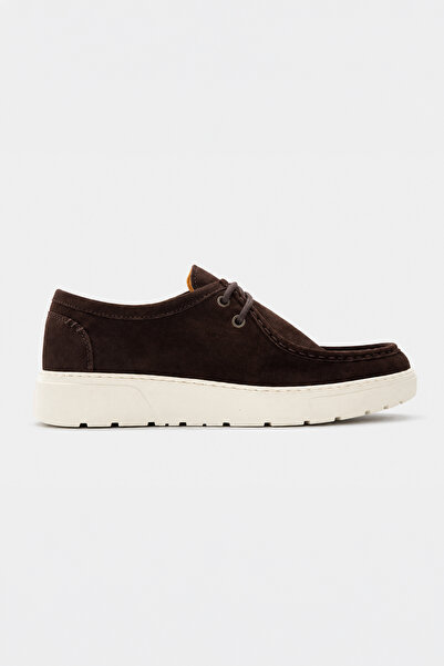 Morven Men's Brown Summer Casual Suede Leather Shoes