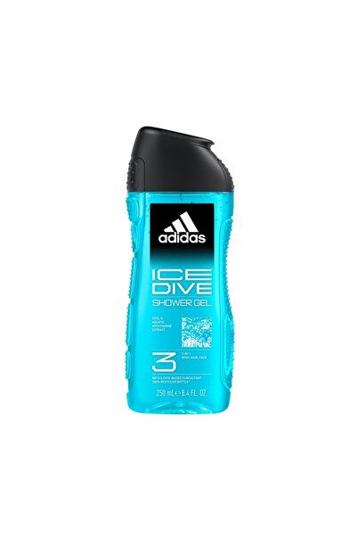 adidas Set 3 x Gel de Dus Adidas, Ice Dive, Barbati, 250 ml