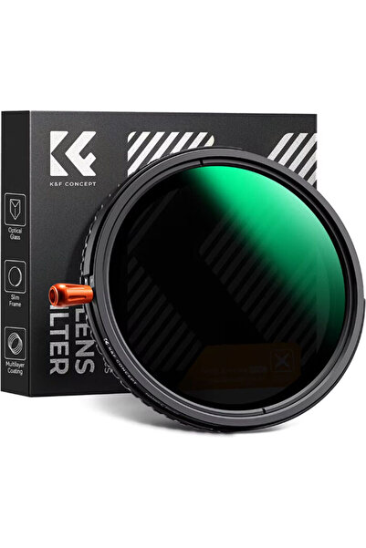 K&F CONCEPT Filtru variabil ND ND 2-ND 32 + CPL pentru obiectiv foto video 72...