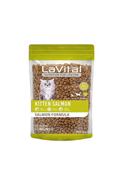 LaVital MERCAN PET STORE Somonlu Yavru Kedi Maması 1 Kg
