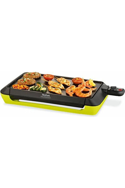 TEFAL Ηλεκτρική Ψησταριά Πλάκα Επιτραπέζια με Λεία Επιφάνεια 2000W με Ρυθμιζό...
