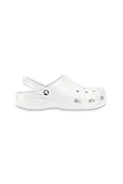 Crocs Klasické biele papuče 10001-100