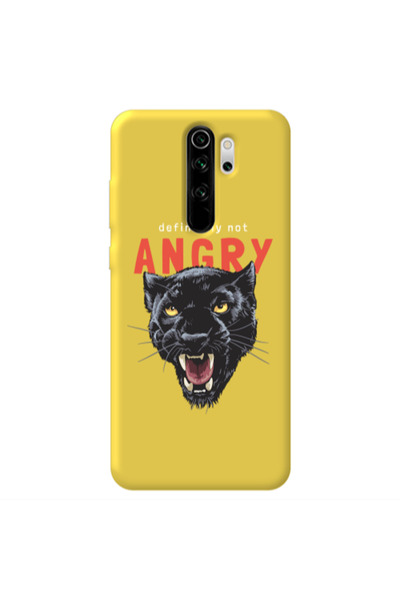 Other Xiaomi Redmi Note 8 Pro Pointed teeth Yellow Colored Silicone TPU Θήκη