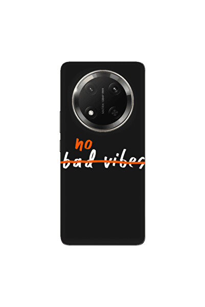 Other Honor Magic 7 Lite No bad vibes 2 Black Colored Silicone TPU Θήκη