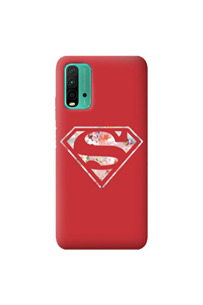 Other Xiaomi Poco M3 Superman logo Red Colored Silicone TPU Θήκη
