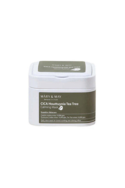 Mary and May Mască tip șervețel CICA Houttuynia Tea Tree [30 buc], Mary and M...