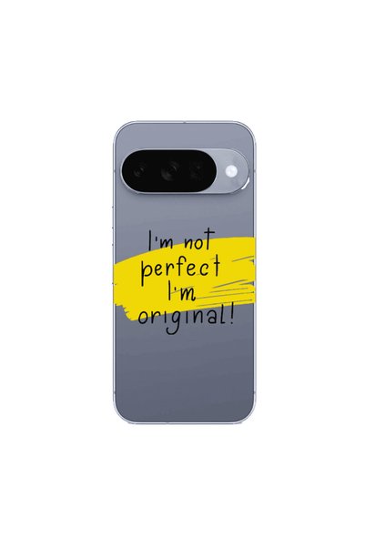 Other Google Pixel 10 I m not perfect Transparent Silicone TPU Θήκη