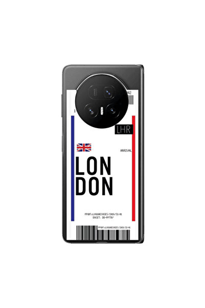 Other Honor Magic V5 London Arrival Transparent Silicone TPU Θήκη