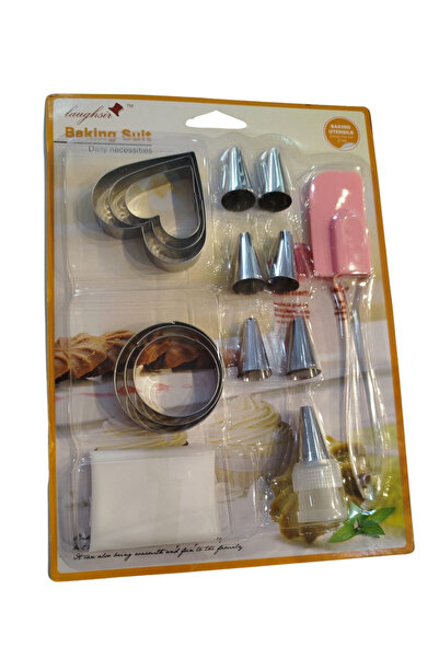 pratikpastacılık Pasta Decoration and Spatula Cream Compression Set
