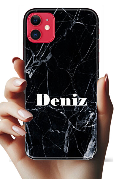 Noprin Apple iPhone 11 Kılıf - İsimli Yazılı Kişiye Özel Kişileştirelebilir K...