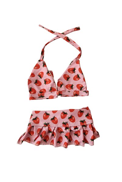 atelyu Cat Dog Outfit Pink Swimsuit Bikini