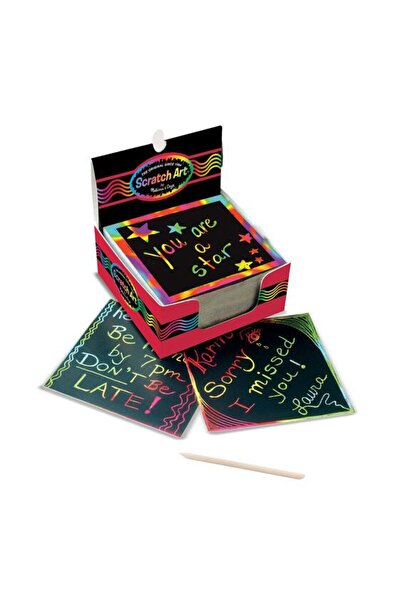 Melissa & Doug Μελίσα και Νταγκ Μίνι Φύλλα Τέχνης Ξυστόμενης Εικόνας με Θήκη ...