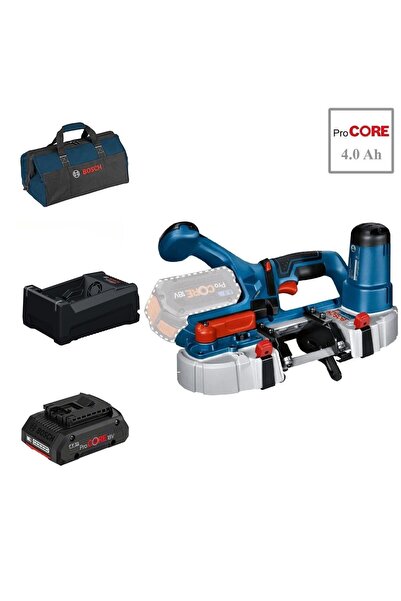 Bosch GCB 18V-63 1x4 Ah ProCore Akülü Bant Testere Makinesi Bez Çantalı