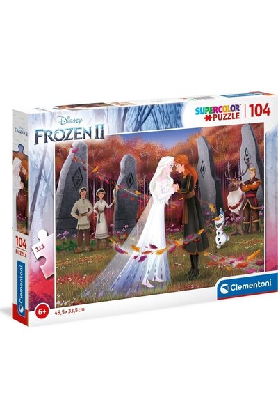 CLEMENTONI Παζλ 104 Σούπερ Έγχρωμο Frozen II (1210-25719)