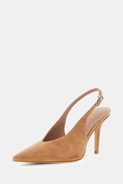 Guess Pantofi cu toc Primo pentru femei, maro