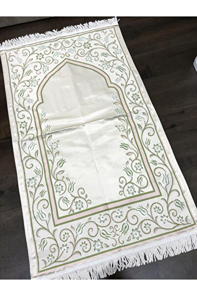 AYHANHOME Woven Tapestry Twisted Fringed Dowry Gift Prayer Rug