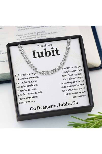 OEM Bratara Cadou Iubit - Eternal Link Important