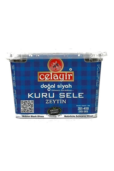 Celayir Zeytin Masline Negre 351-410 Kuru Sele Celayir 400 Gr