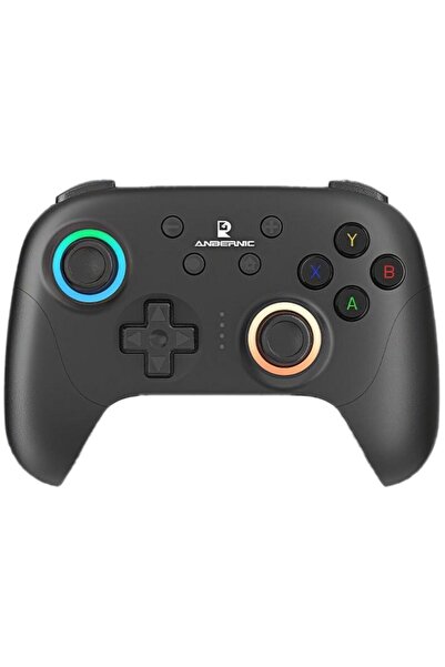 ANBERNIC Controler de gaming wireless RGP01, Negru, Bluetooth 5.3, 2.4GHz și ...