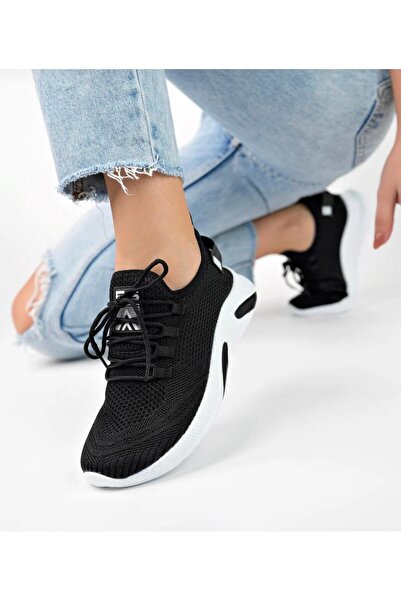 Lütfi White Unisex Knitwear Sneaker Comfortable Orthopedic Breathable Daily S...