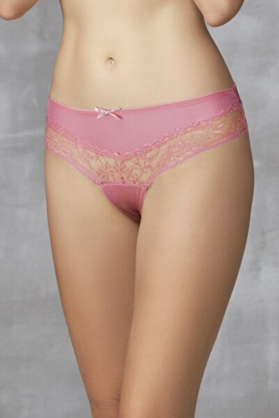 Doreanse Women's Micro Lace Detailed Hipster Panties 7158 Single Piece