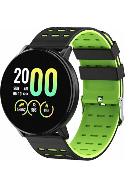 OEM 119 Plus 43mm Έξυπνο ρολόι με μετρητή καρδιακών παλμών (Πράσινο)