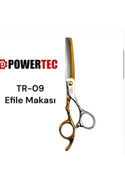 POWERTEC tr 09 profesyonel efile makası 6 inç