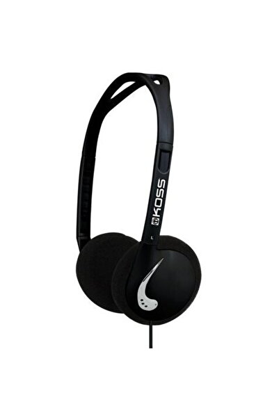 KOSS Căști KPH25, bandă de cap, conector de 3,5 mm, negru