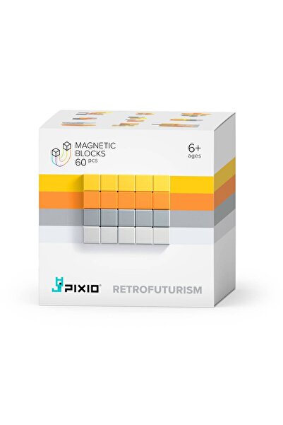 PIXIO Blocuri de construcție retrofuturiste |   Serie Abstractă