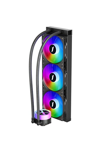 1ST PLAYER TS1 360, ARGB, 3 ventilatoare de 120 mm, Negru