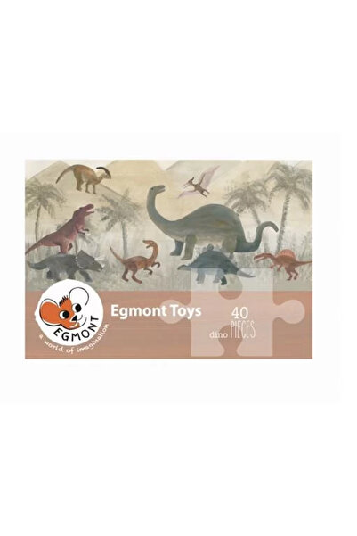 Egmont Toys Puzzle cu dinozauri din 40 de piese