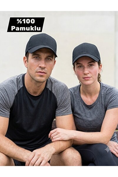 MUTLUGYM Black Men's Hat 100% Cotton Gabardine