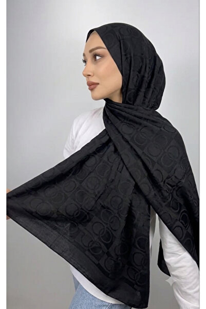 Butik Yeni Sezon Halka Desen Pamuklu Şal (Muadil)