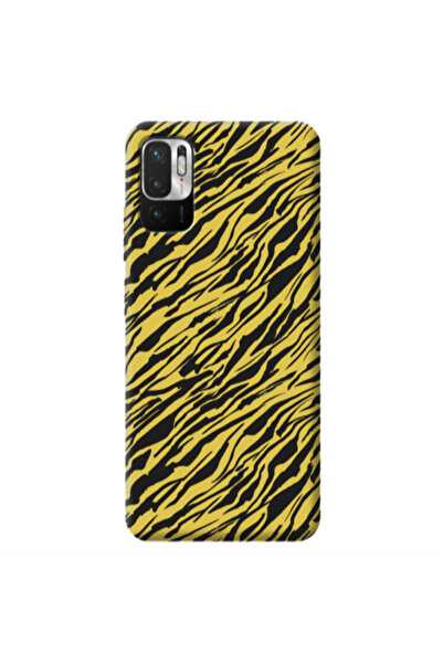 Other Xiaomi Redmi Note 10 Pro 5G Black zebra Yellow Colored Silicone TPU Θήκη
