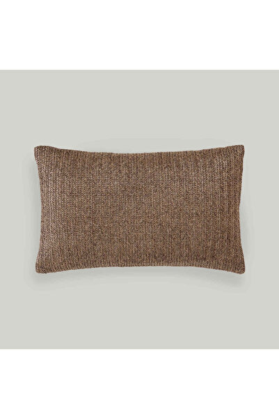 Linens Rafi 30x50 cm Kırlent Kılıfı Kahverengi
