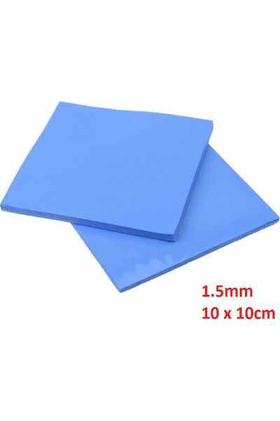 OEM Θερμοαγώγιμη Επένδυση 10cm x 10cm x 1.5mm Μπλε