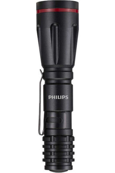 Philips Φακός LED IPX4 με Μέγιστη Φωτεινότητα 70lm Σειρά 1000 Μαύρο Κωδικός: ...