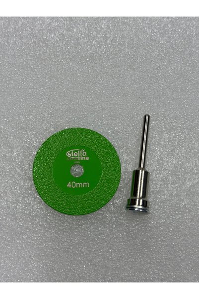 STELLA LİNE Stella 40mm hassas kesici yeşil dekton porselen cam kesici 3mm adaptör ile set