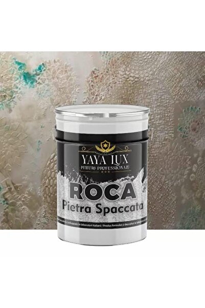 YaYa Color Pietra Spaccata/Piatra Sparta, Roca, Alba pentru interior, 15 kg