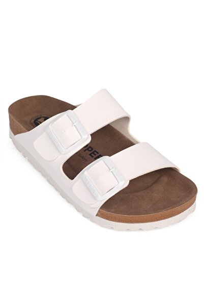 Capone Outfitters Double Banded Buckle Women's Slippers