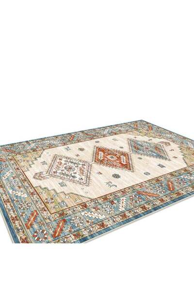 Gootoy Modern Style Area Rug Imitation Cashmere Non-slip Super Soft Touch Liv...