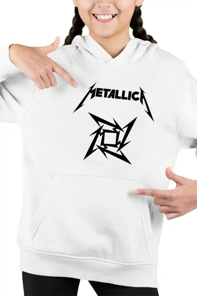 OEM Hanorac Copii Fete Metallica Merch Seek Destroy