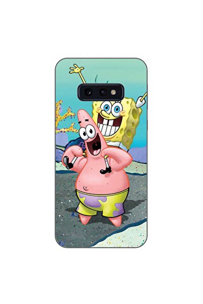 OEM Husa compatibila cu Samsung Galaxy S10e Silicon Gel Tpu Model Spongebob