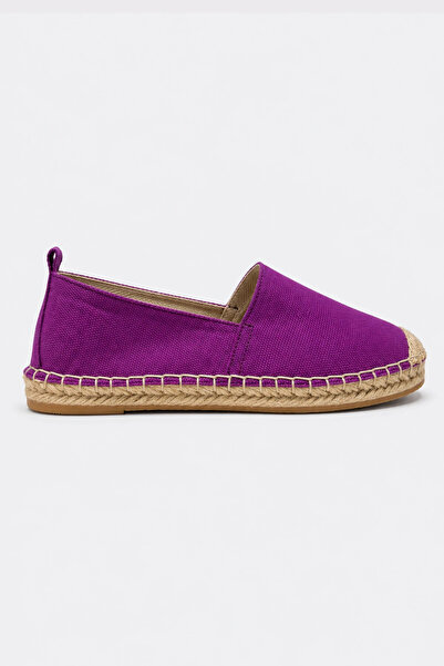 Suren bysrnshoes Best Canvas Keten Kadın Espadril Ayakkabı